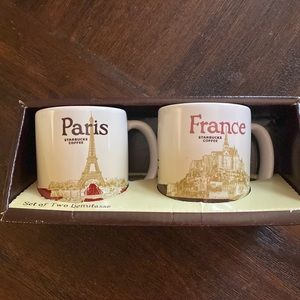 Starbucks demitasse discontinued France and Paris